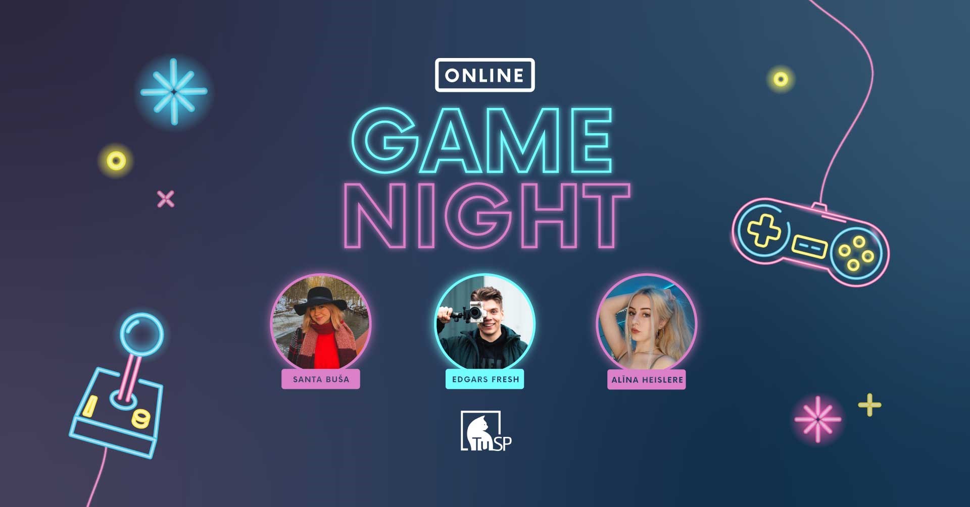 Student Council invites to online game night - NEWS - Turība University