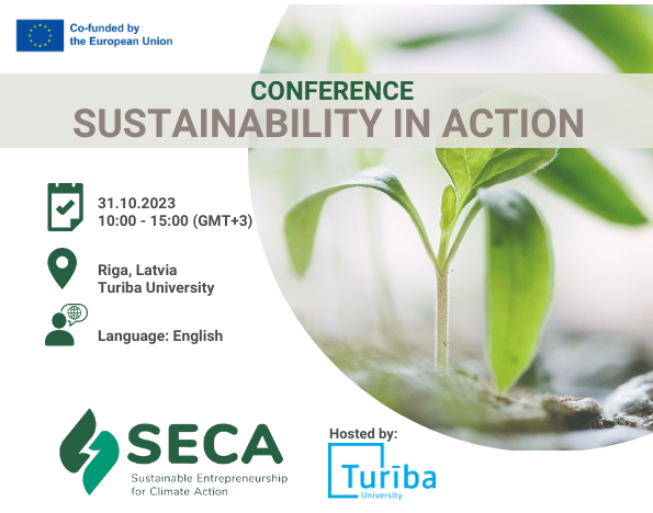 Conference on Sustainability: Sustainability in Action – Free Participation for Entrepreneurs, Students, and Teachers